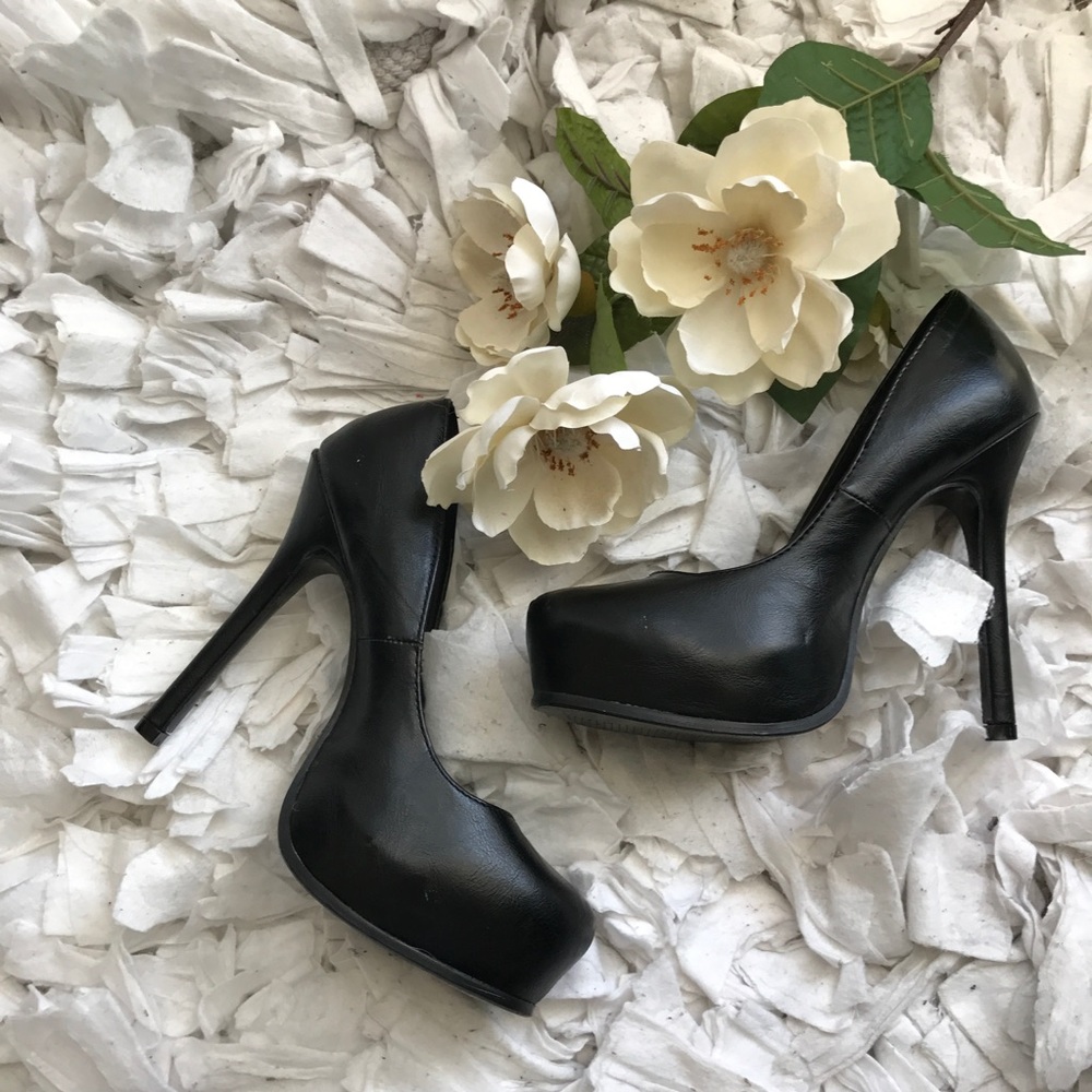Wet Seal Black High heels